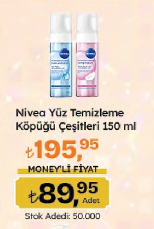 Nivea Yüz Temizleme Köpüğü Çeşitleri 150 Ml