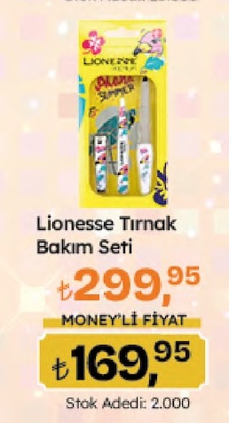 Lionesse Tırnak Bakım Seti