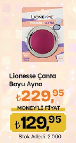 Lionesse Çanta Boyu Ayna