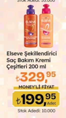 Elseve Şekillendirici Saç Bakım Kremi Çeşitleri 200 Ml