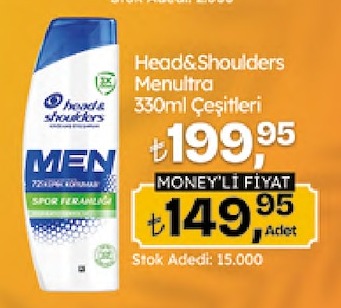 Head&Shoulders Menultra 330Ml Çeşitleri
