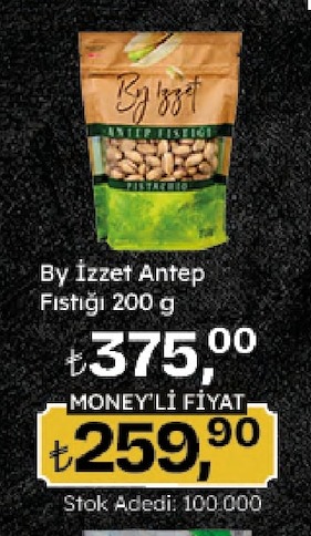Byizzet Antep Fıstığı 200 G