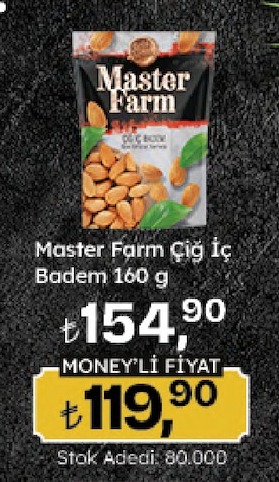 Master Farm Cig Ic Badem 160 G
