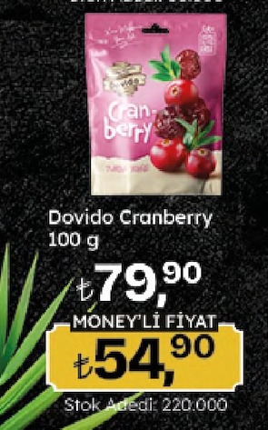 Dovido Cranberry 100 G