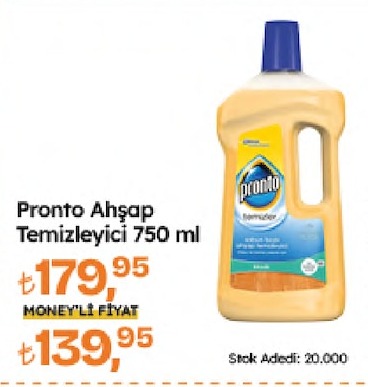 Pronto Ahşap Temizleyici 750 Ml