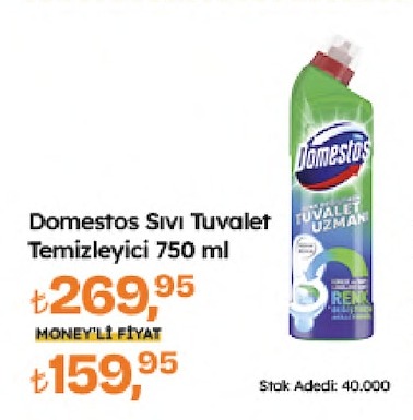 Domestos Sıvı Tuvalet Temizleyici 750 Ml