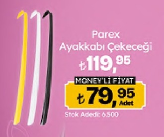 Parex Ayakkabı Çekeceği 3 Adet