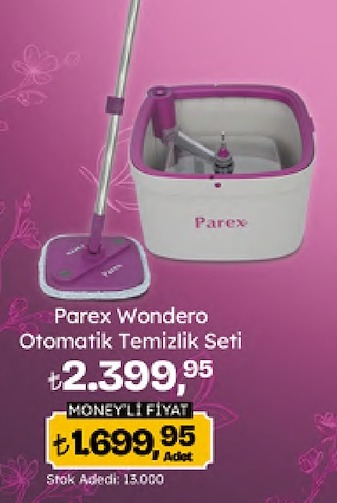 Parex Wondero Otomatik Temizlik Seti