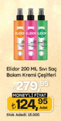 Elidor 200 Ml Sıvı Saç Bakım Kremi Çeşitleri