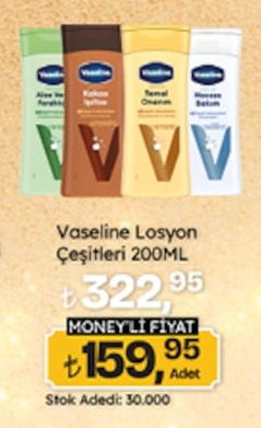 Vaseline Losyon Çeşitleri 200Ml