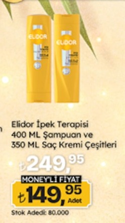 Elidor İpek Terapisi 400 Ml Şampuan Ve 350 Ml Saç Kremi Çeşitleri