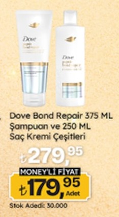 Dove Bond Repair 375 Ml Şampuan Ve 250 Ml Saç Kremi Çeşitleri