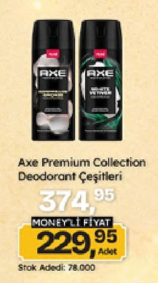 Axe Premium Collection Deodorant Çeşitleri