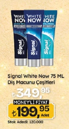 Signal White Now 75 Ml Diş Macunu Çeşitleri