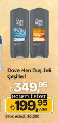 Dove Men Duş Jeli Çeşitleri