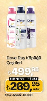 Dove Duş Köpüğü Çeşitleri