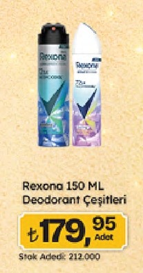 Rexona 150 Ml Deodorant Çeşitleri