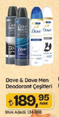 Dove & Dove Men Deodorant Çeşitleri