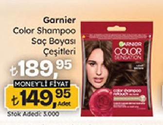 Garnier Color Shampoo Saç Boyası Çeşitleri