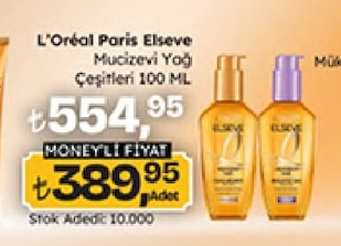 L'Oreal Paris Elseve Mucizevi Yağ Çeşitleri 100 Ml