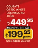 Colgate Optic White Diş Macunu 50 Ml