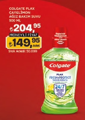 Colgate Plax Çay Ve Limon Ağız Bakım Suyu 500 Ml
