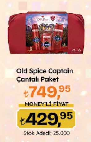 Old Spice Captain Çantalı Paket