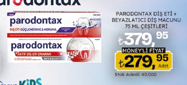 Parodontax Diş Eti + Beyazlatıcı Diş Macunu 75 Ml Çeşitleri