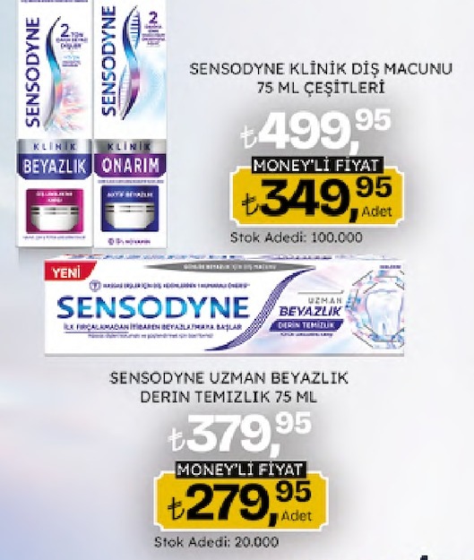 Sensodyne Uzman Beyazlik Derin Temizlik 75 Ml