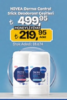 Nivea Derma Control Stick Deodorant Çeşitleri