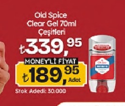 Old Spice Clear Gel 70Ml