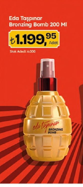 Eda Taşpınar Bronzing Bomb 200 Ml