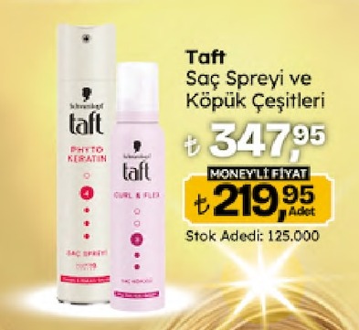 Taft Saç Spreyi Ve Köpük Çeşitleri
