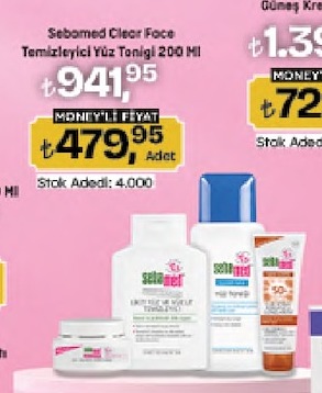 Sebamed Clear Face Temizleyici Yüz Tonigı 200 Ml