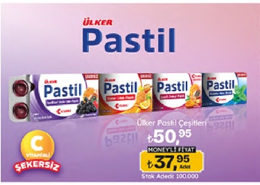 Ülker Pastil Çeşitleri