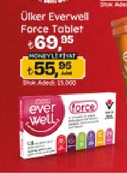 Ülker Everwell Force Tablet
