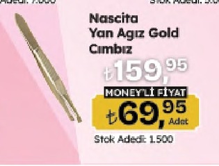 Nascita Yan Ağız Gold Cımbız