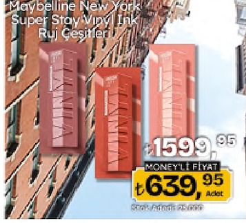Maybelline New York Super Stay Vinyl Ink Ruj