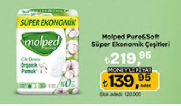 Molped Pure&Soft Süper Ekonomik Çeșitleri