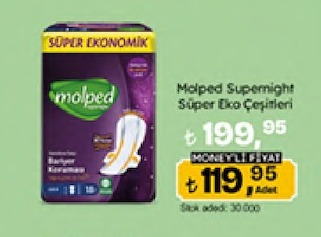 Molped Supernight Süper Eko Çeşitleri 10 Adet