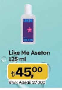 Like Me Aseton 125 Ml