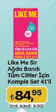 Like Me Sir Ağda Bandı Tüm Ciltler İçin Komple Set 41'Li