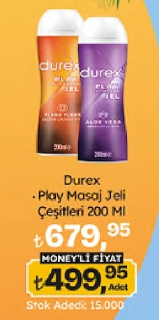 Durex Play Masaj Jeli Çeşitleri 200 Ml