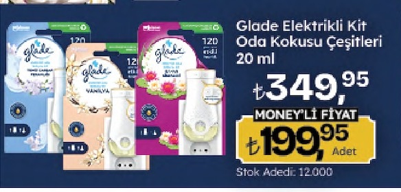 Glade Elektrikli Oda Kokusu Çeşitleri 20 Ml