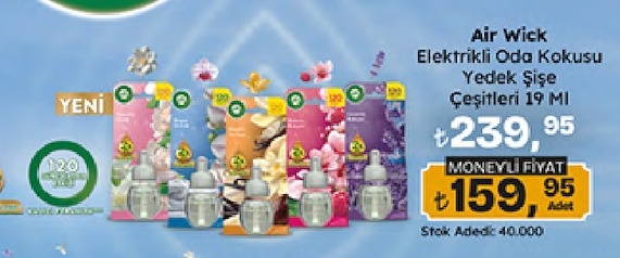 Air Wick Elektrikli Oda Kokusu Yedek Şişe Çeşitleri 19 Ml