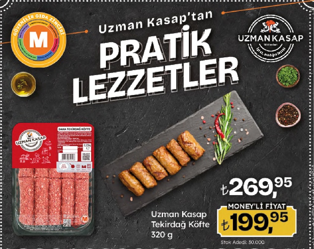 Uzman Kasap Tekirdağ Köfte 320 G