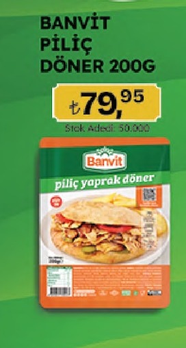 Banvit Piliç Döner 200G