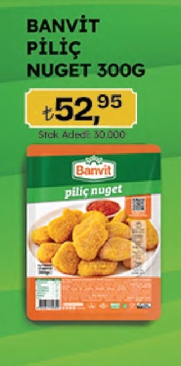 Banvit Piliç Nugget 300G