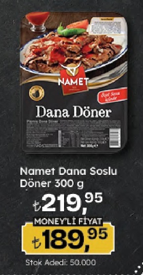 Namet Dana Soslu Döner 300 G