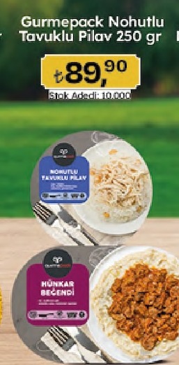Gurmepack Nohutlu Tavuklu Pilav 250 Gr